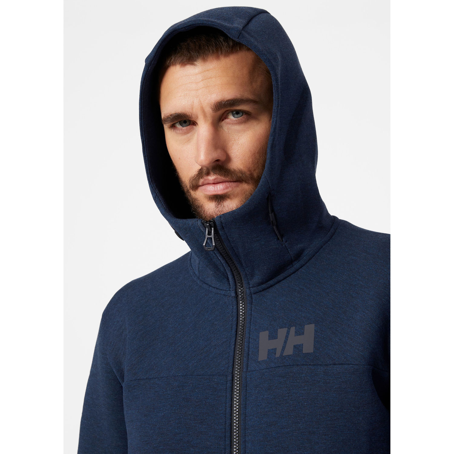 Helly Hansen HP Ocean Full-zip Hoodie Herr Marinblå