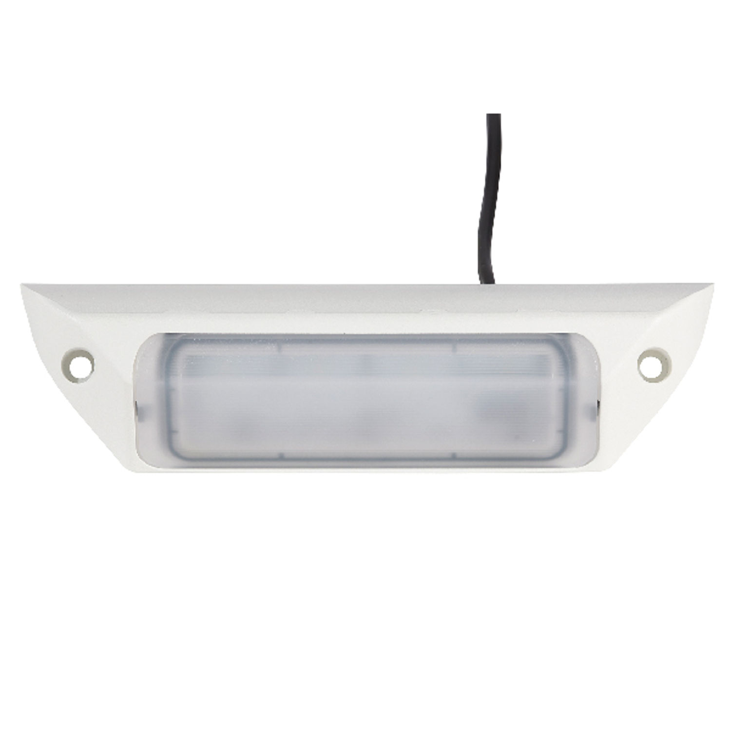 Hella dekklys hvit LED 1200 lumen vinklet 45 grader. 12/24v