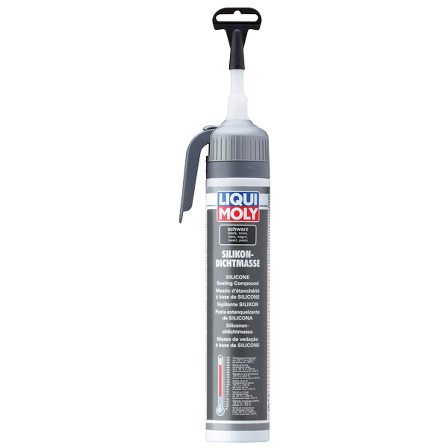 Liqui Moly Flydende Pakning Sort 200ml -40° til 250°