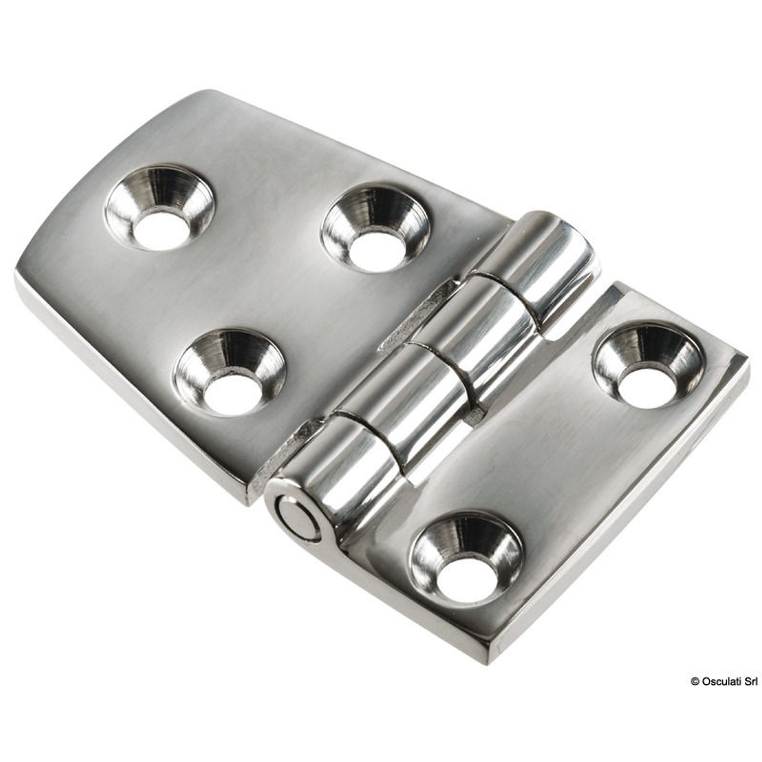 AISI316 spegelpolerat utstående gångjärn 57x38 mm