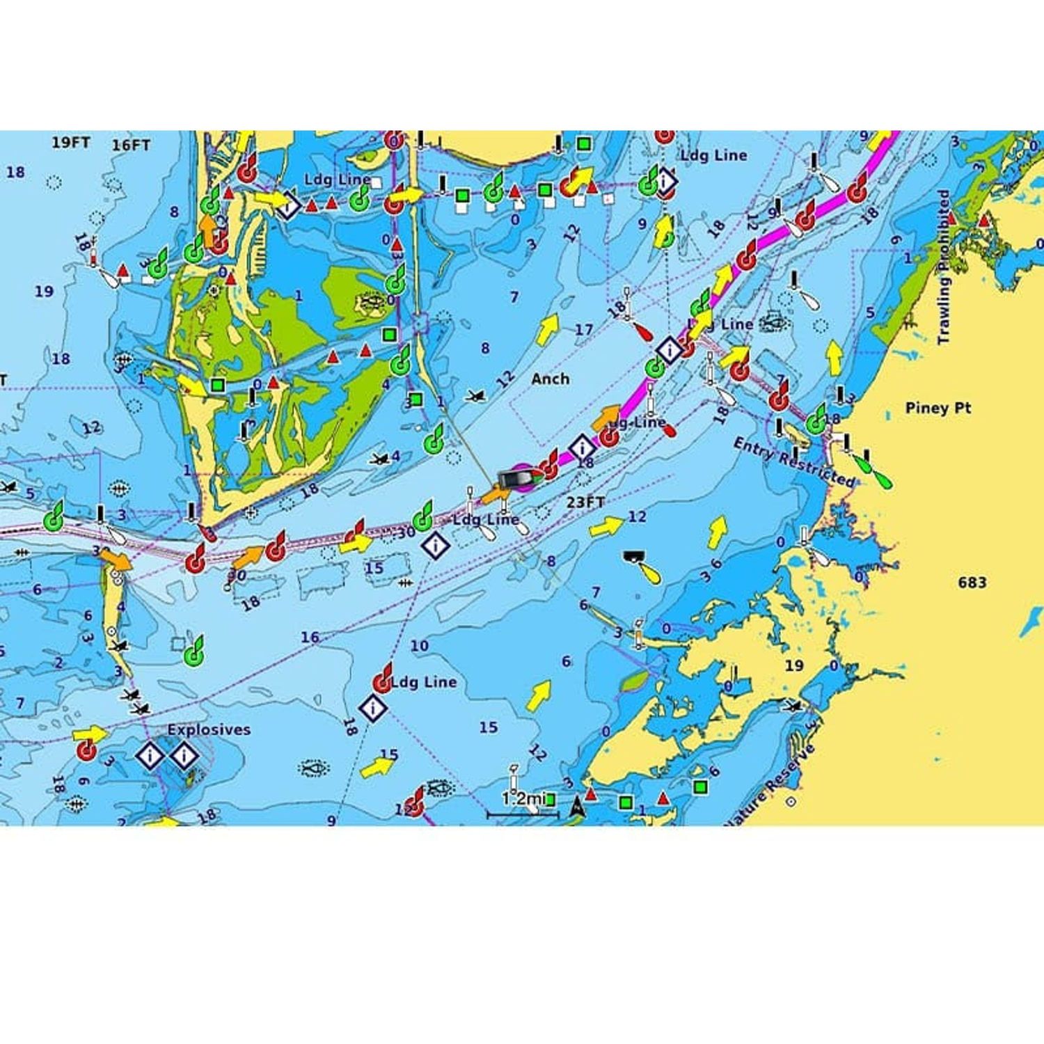 Garmin Navionics+ Sjøkart Norge Sognefjord til Svefjord