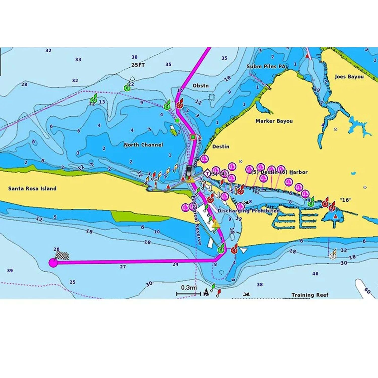 Garmin Navionics+ sjøkart Sverige innsjøer og elver