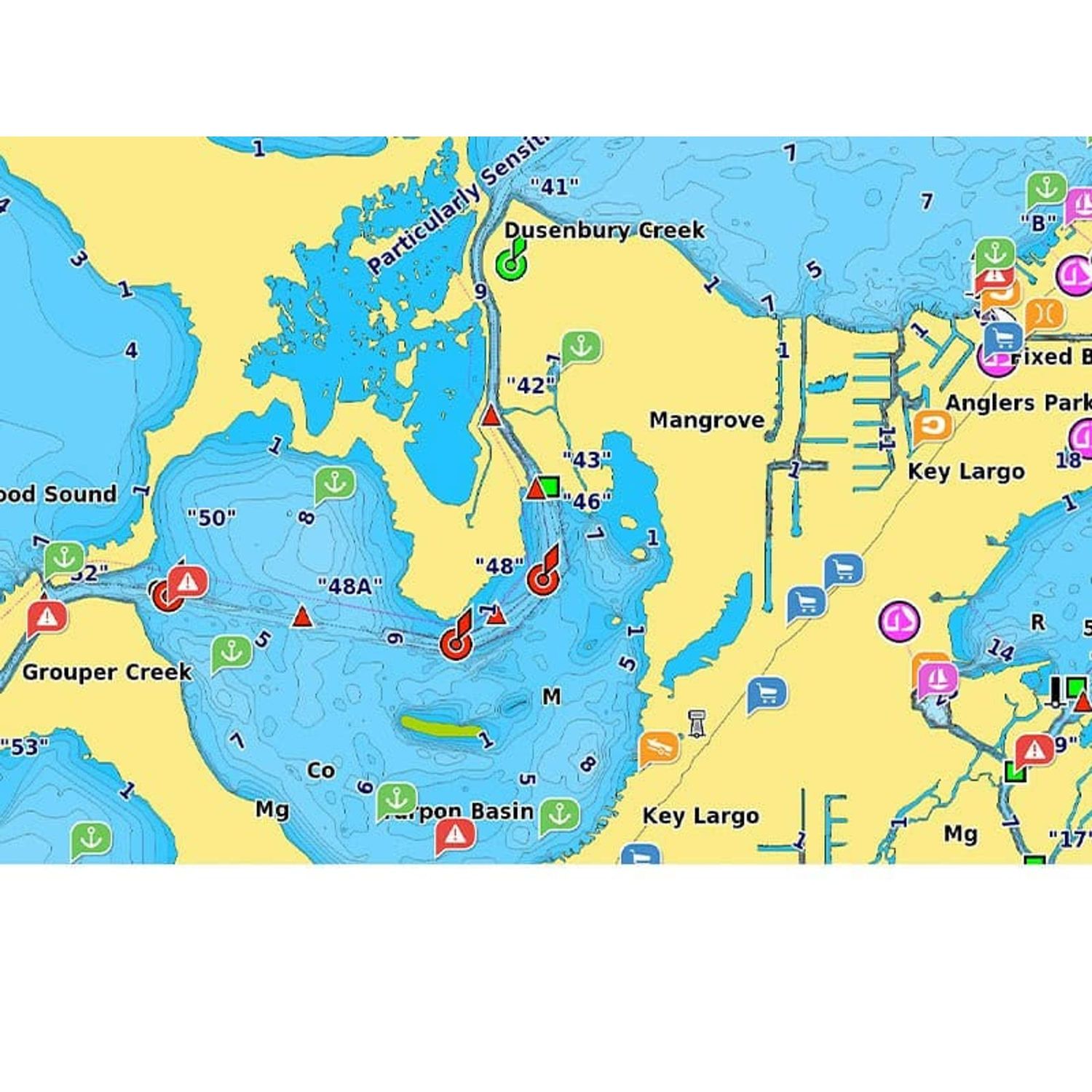 Garmin Navionics+ Søkort Sverige Søer og floder