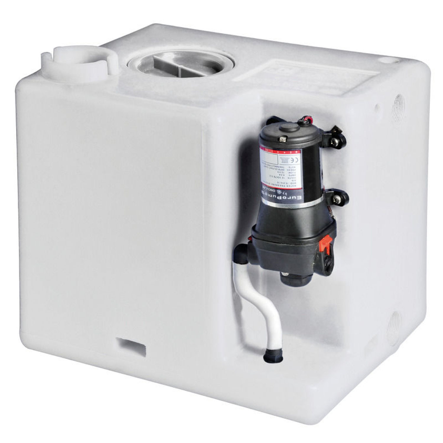 Vattentank + färskvattenpump, sats 77 l 12 V