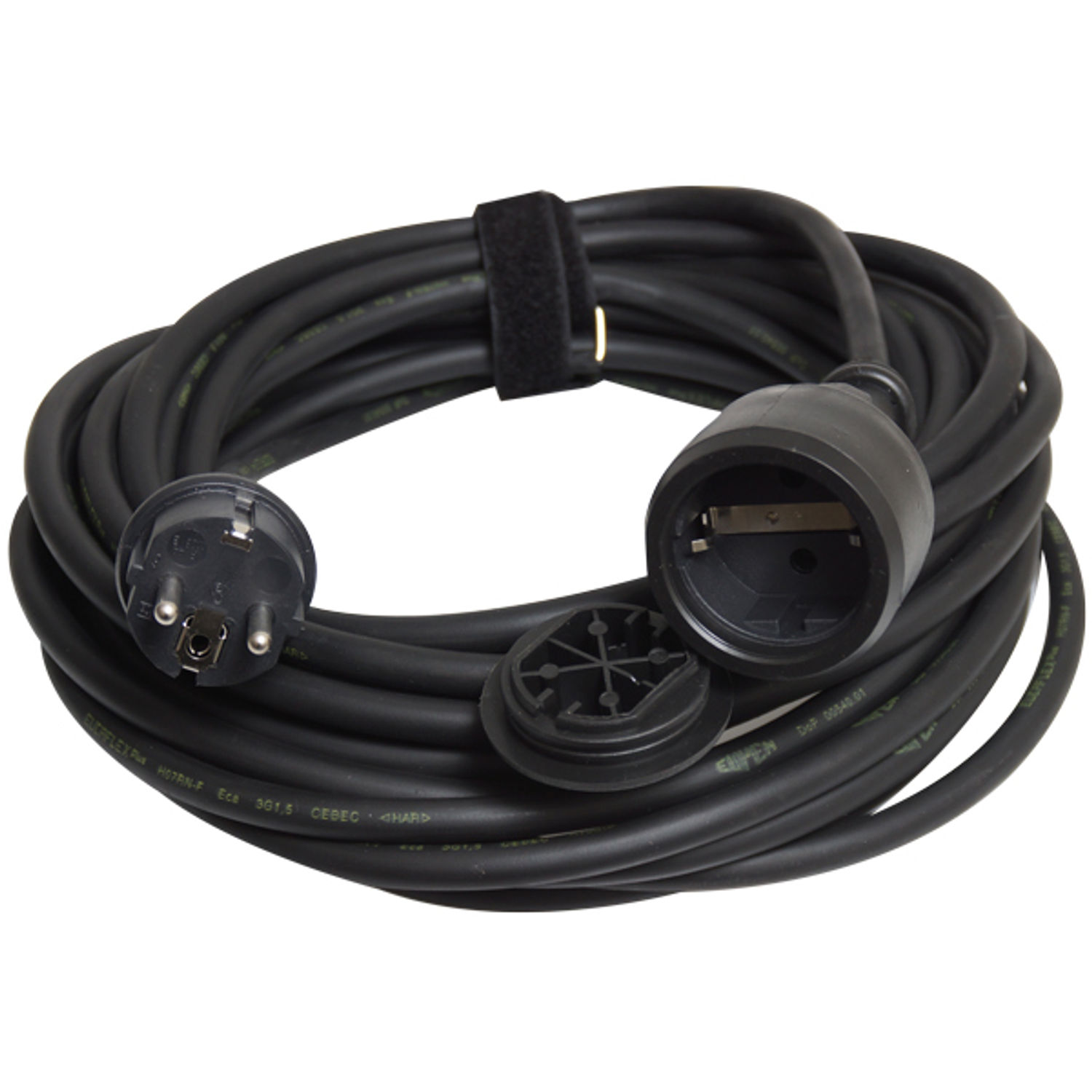 Ratio förlängningskabel hane/hona 230v 3G2.5mm2