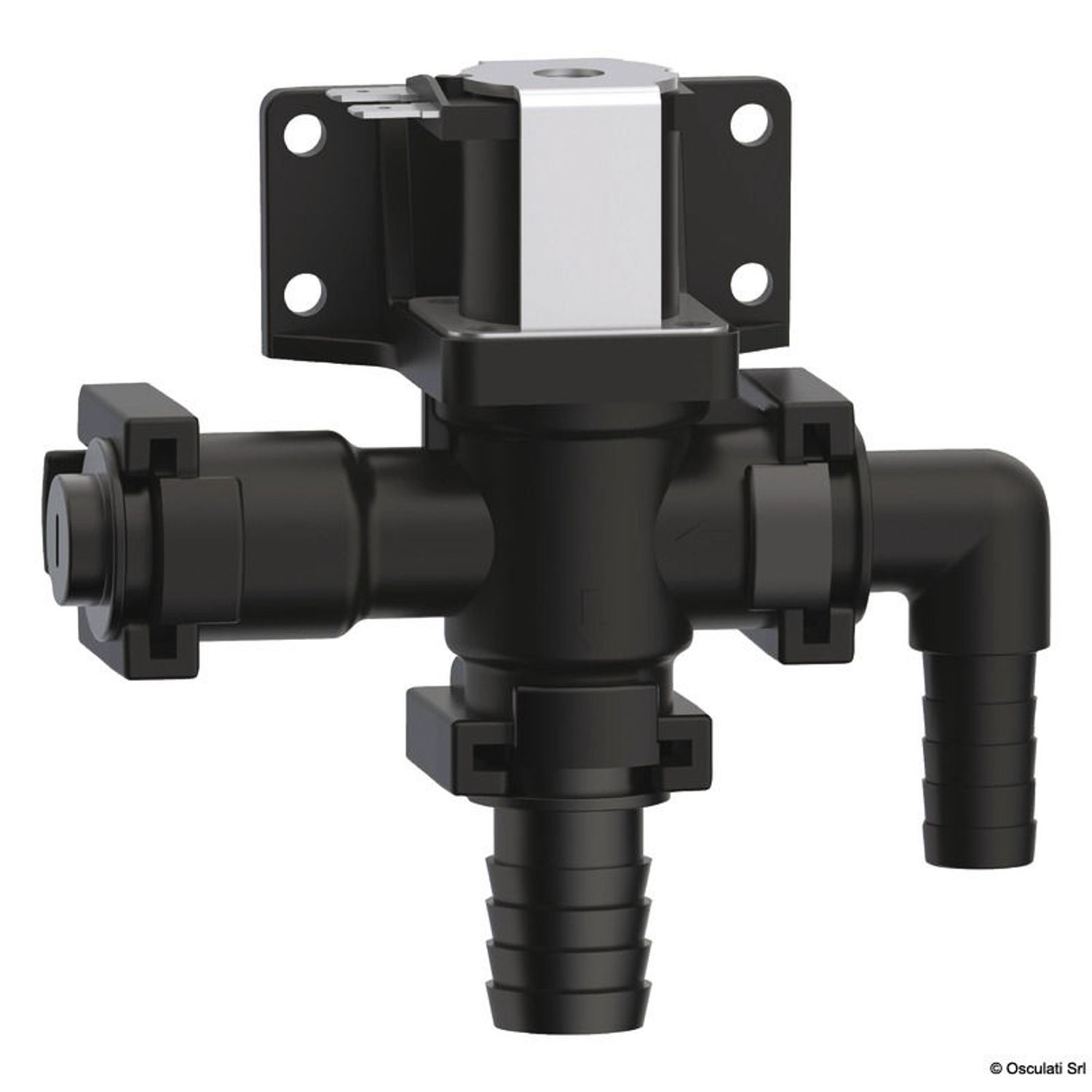 Solenoidventil & sifonbryter 12V