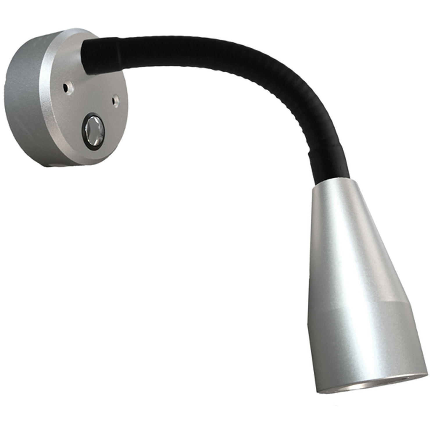 Casolux Mary Flex vegglampe flex mini alu. grå 10-30v