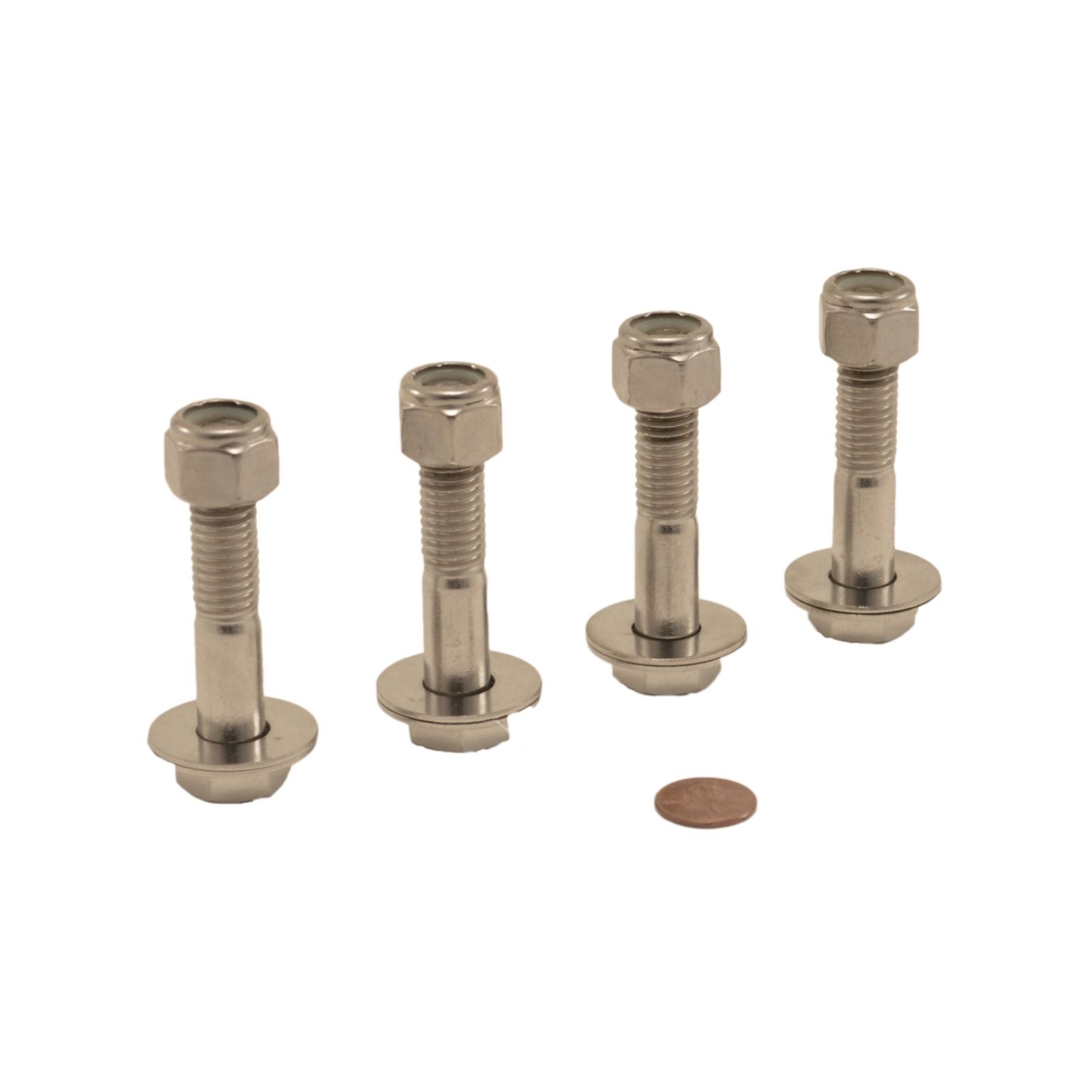 Bolt og mutter 4 stk. 2" lengde VCEBTK200