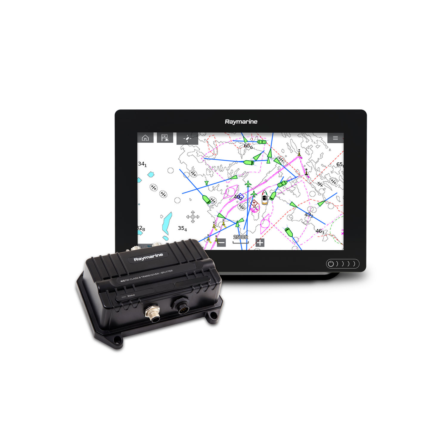 Raymarine AIS 700 Transponder innebygd splitter