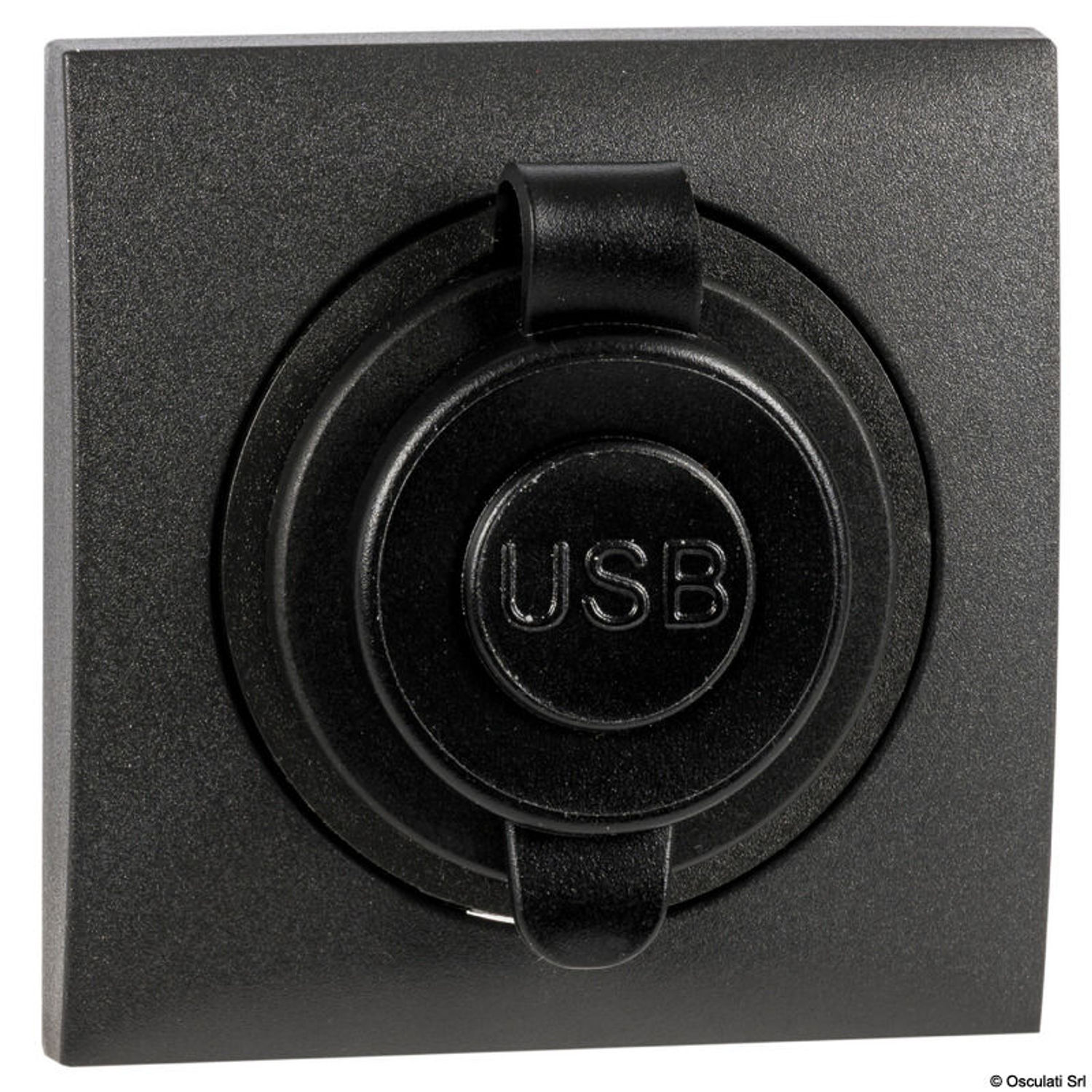 BERKER dobbelt USB A+C-uttak 3+3 A