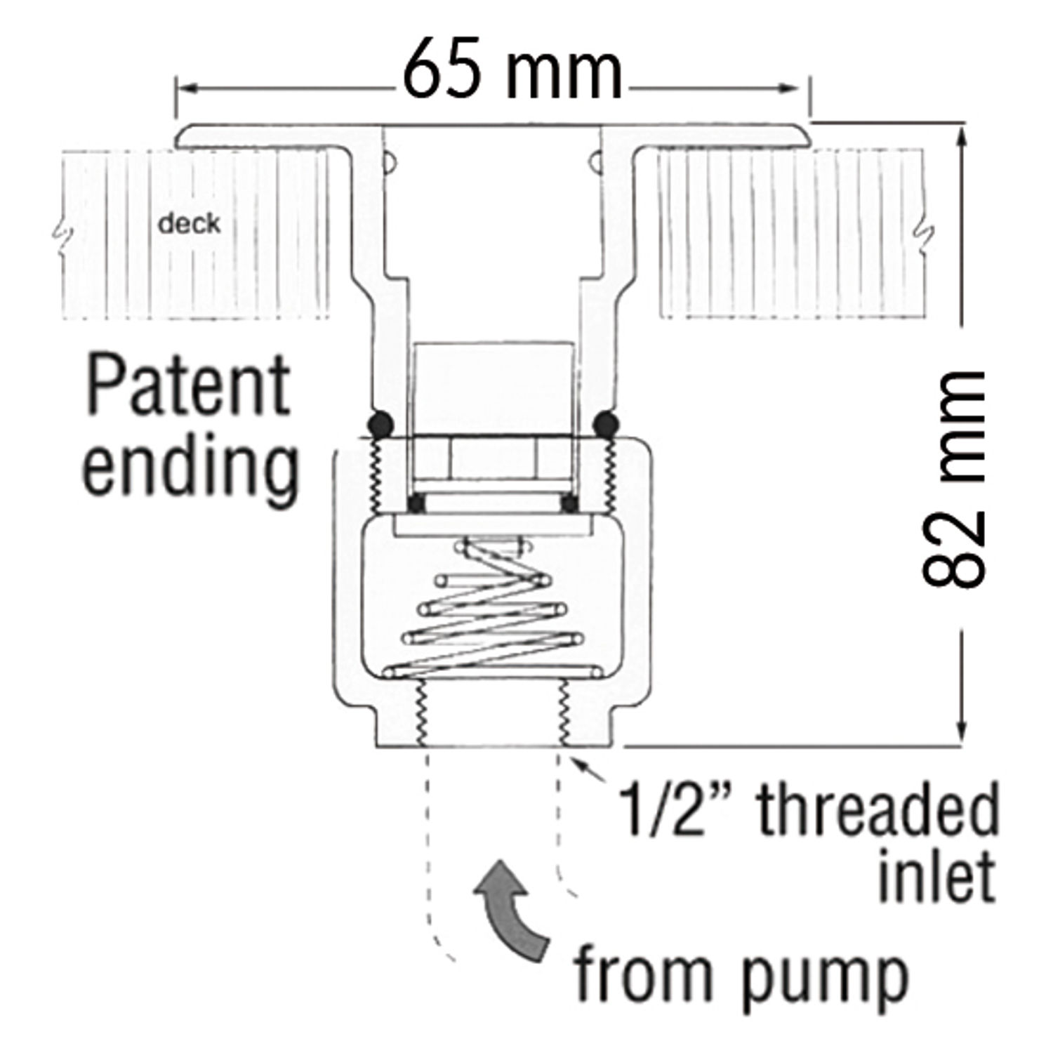 Vandudtag med stop til spul