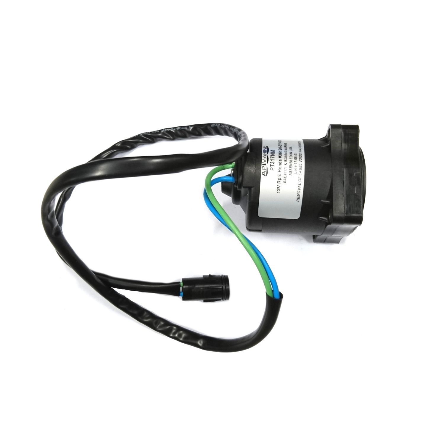 Powertrim/tilt-motor APIPT317NM