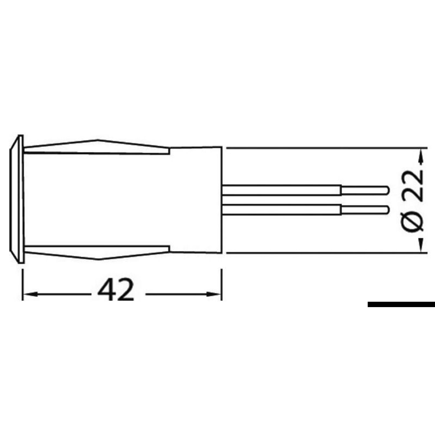 Bevægelsessensor 12/24 V