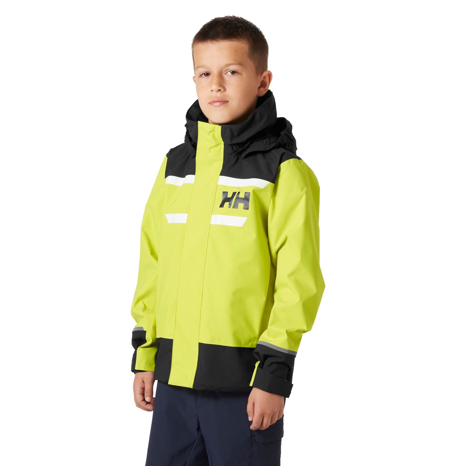 Seglarjacka salt port 2.0 junior gul