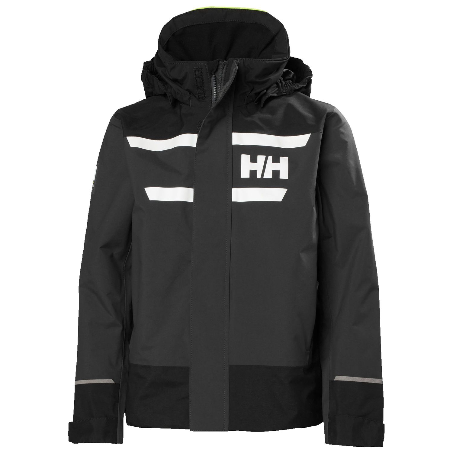 Sejlerjakke Salt Port 2.0 Junior sort