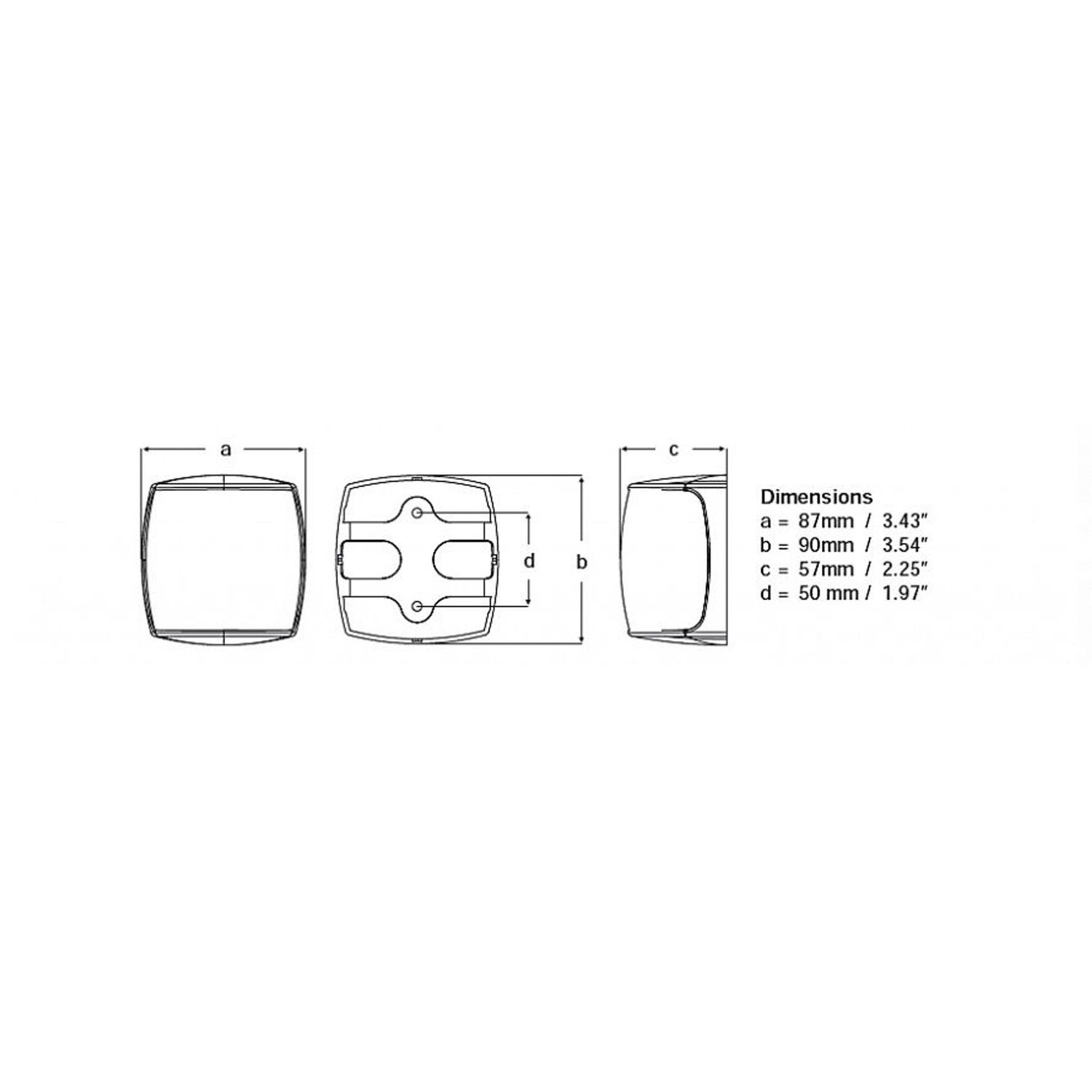 Hella Topplanterne NaviLED PRO 5NM