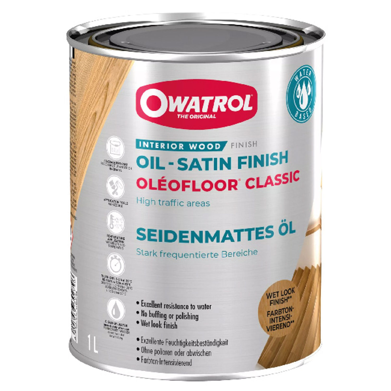 Owatrol Oleofloor Classic, kirkas