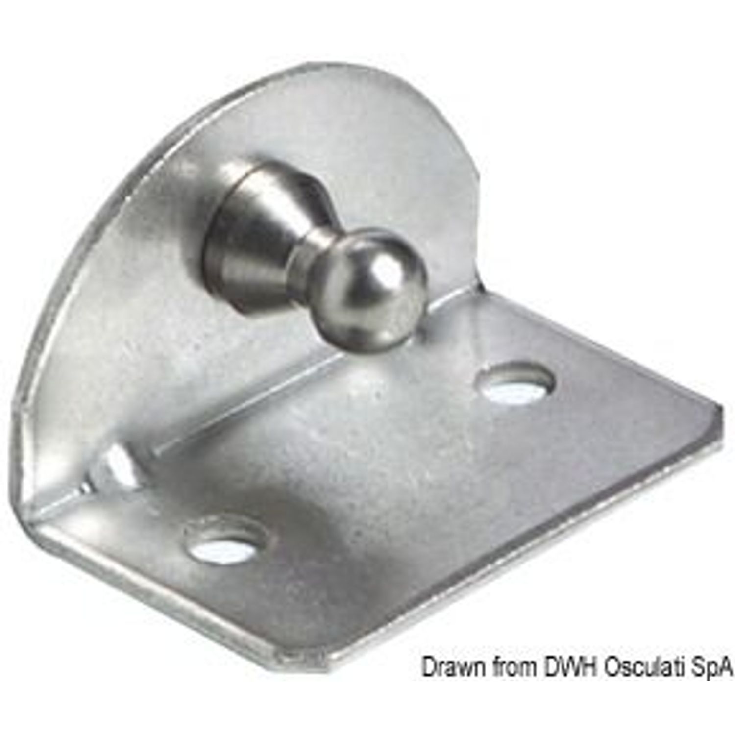 Kompakt 90° platta, invändig Ø 10mm