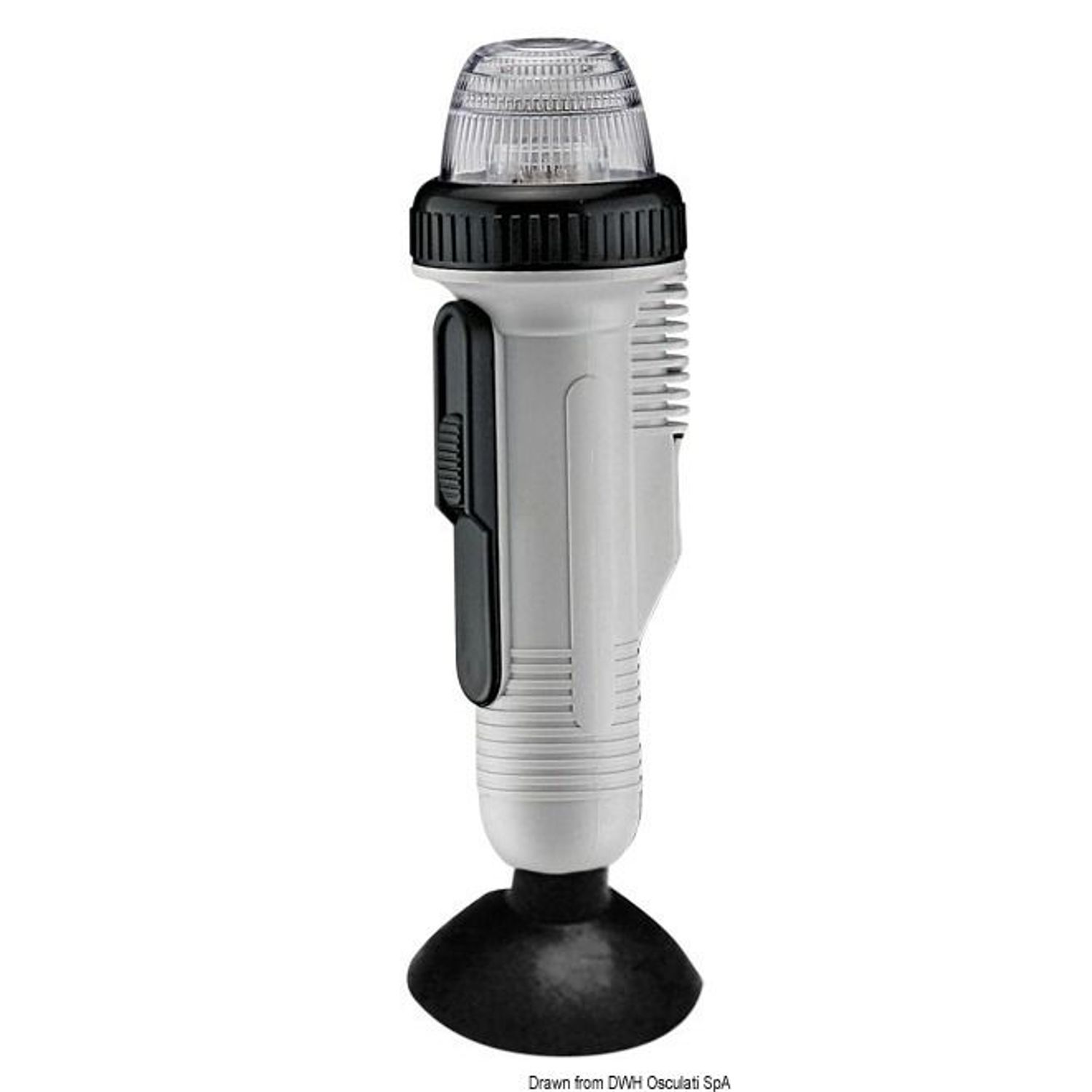 360° LED-lanterne med stang, COLREG-sertifisert