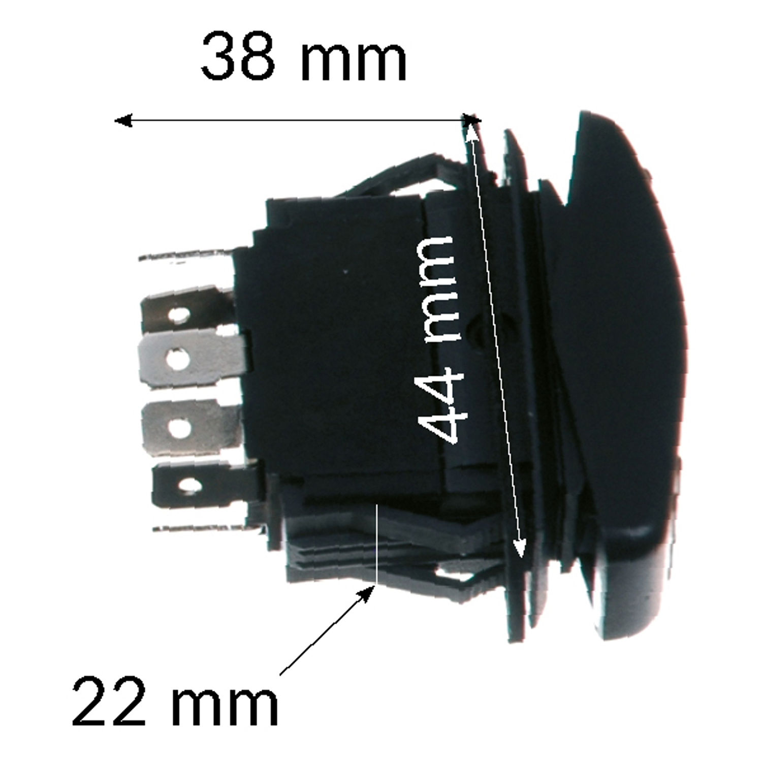 Indbygningsramme til kontakt