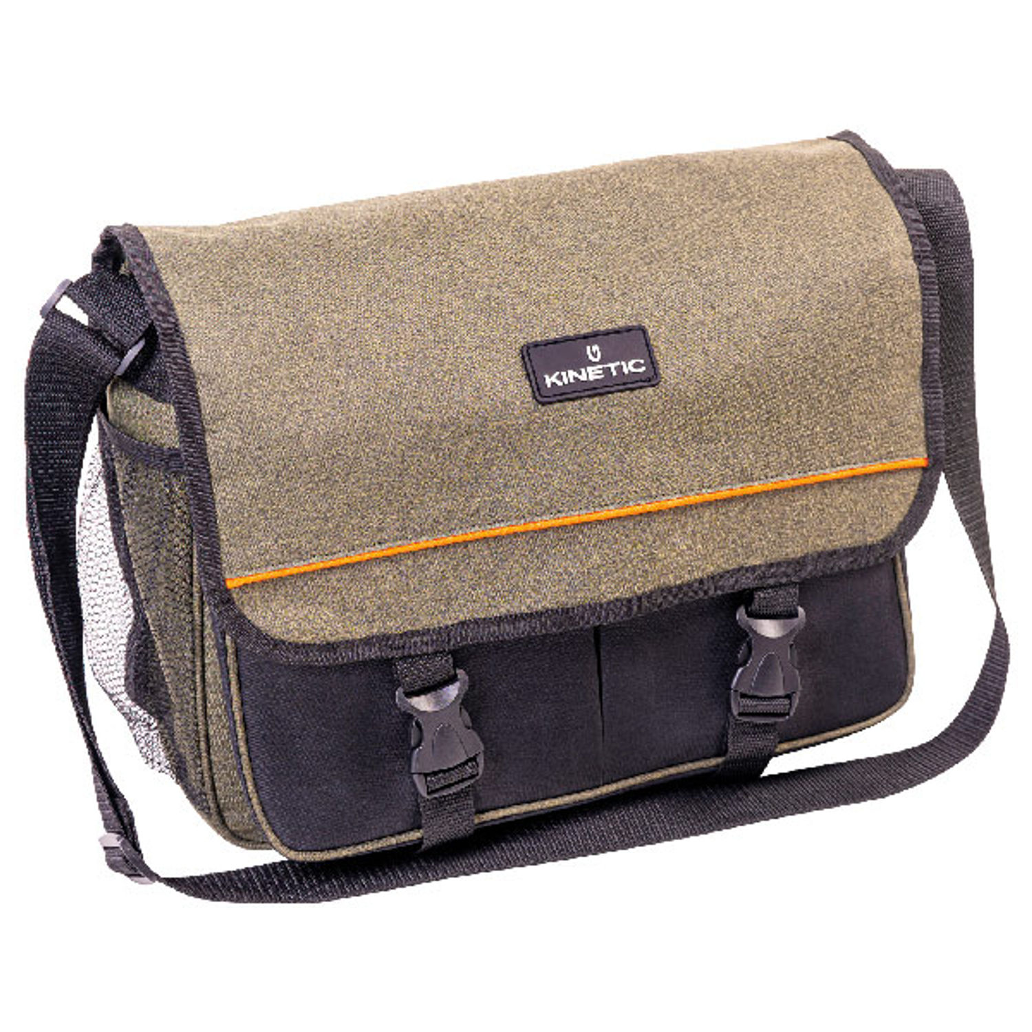 Kinetic fiske taske med 3 bokse 34x11x30cm