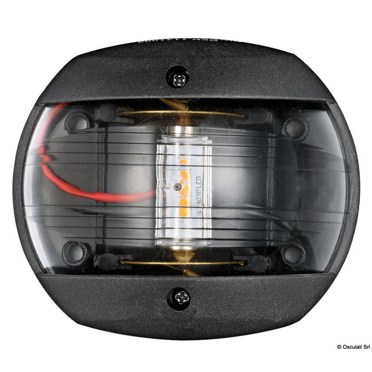Classic 20 LED kulkuvalo musta keula