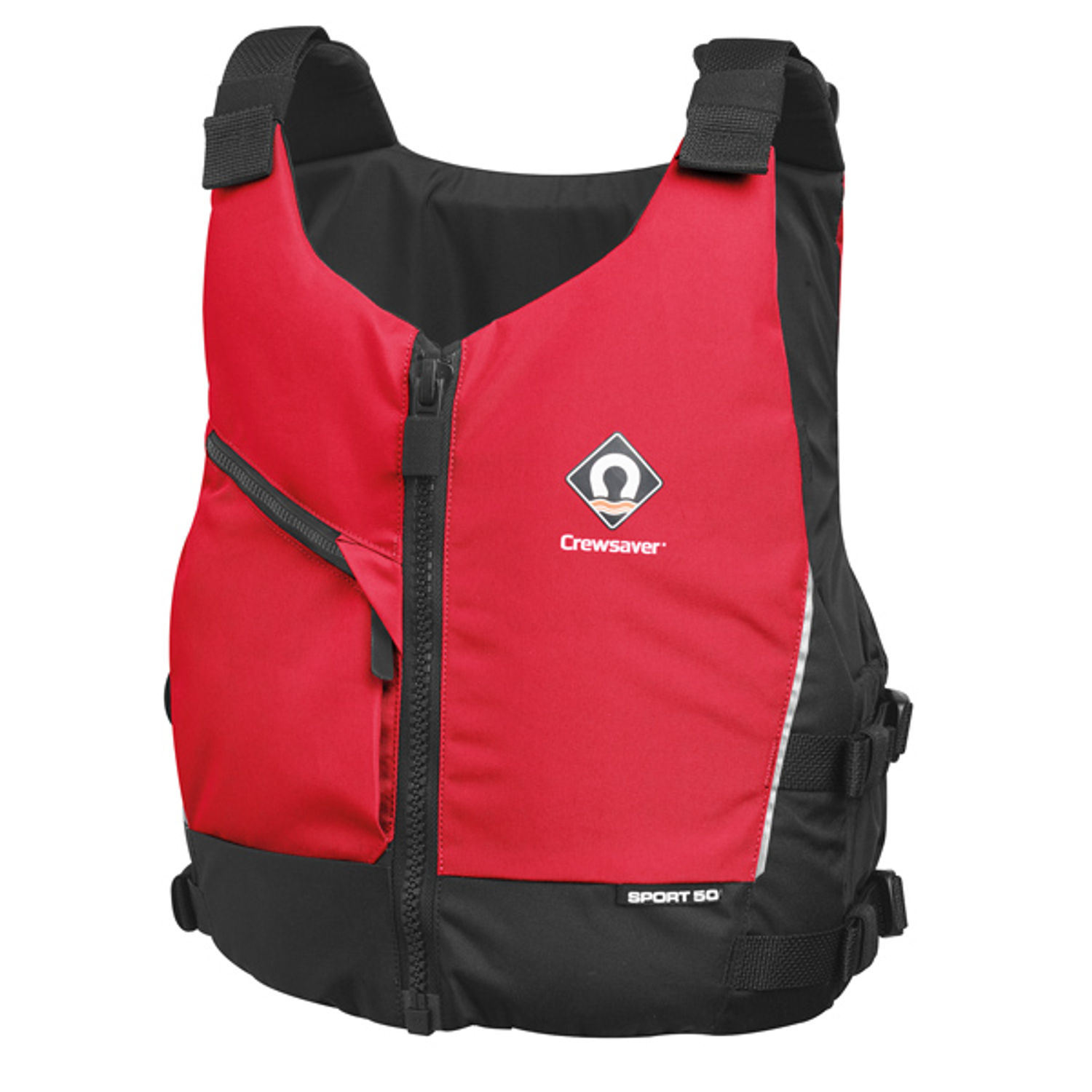 Crewsaver redningsvest Sport 50N, rød