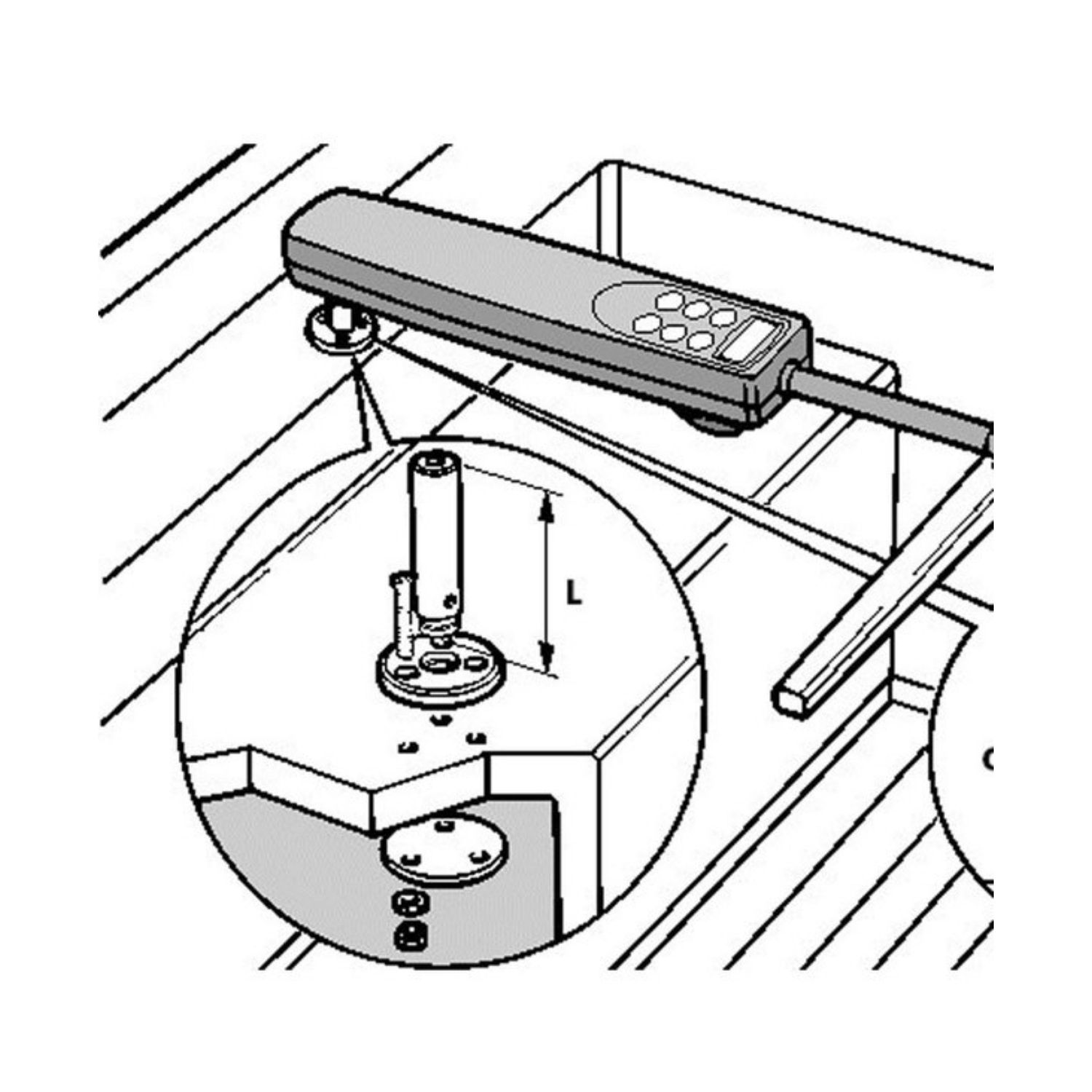 Raymarine Pidestallfeste for Rorkultpilot 38 mm