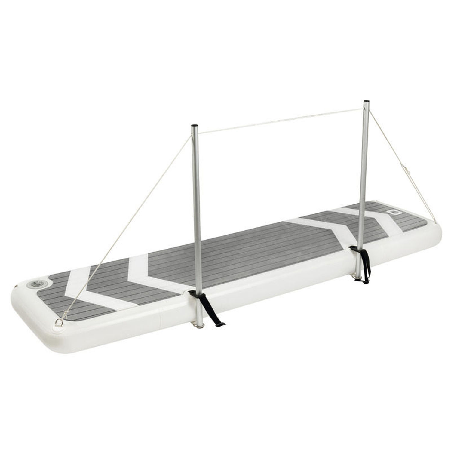 Uppblåsbar PVC-landgång 200 cm