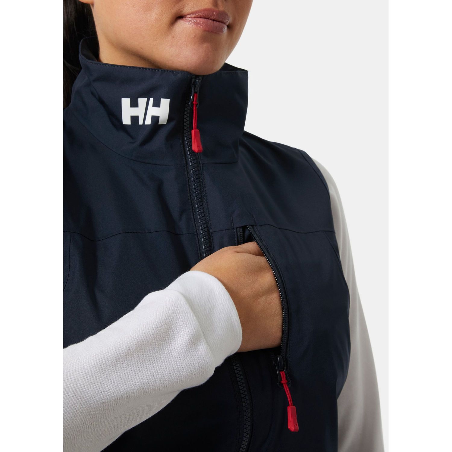 Helly Hansen Crew 2.0 seilvest for kvinner Marineblå