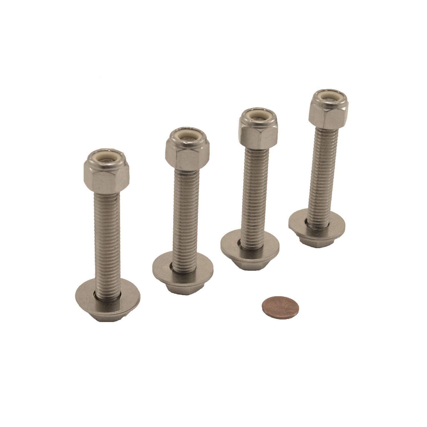Bolt og mutter 4 stk. 3" lengde VCEBTK300