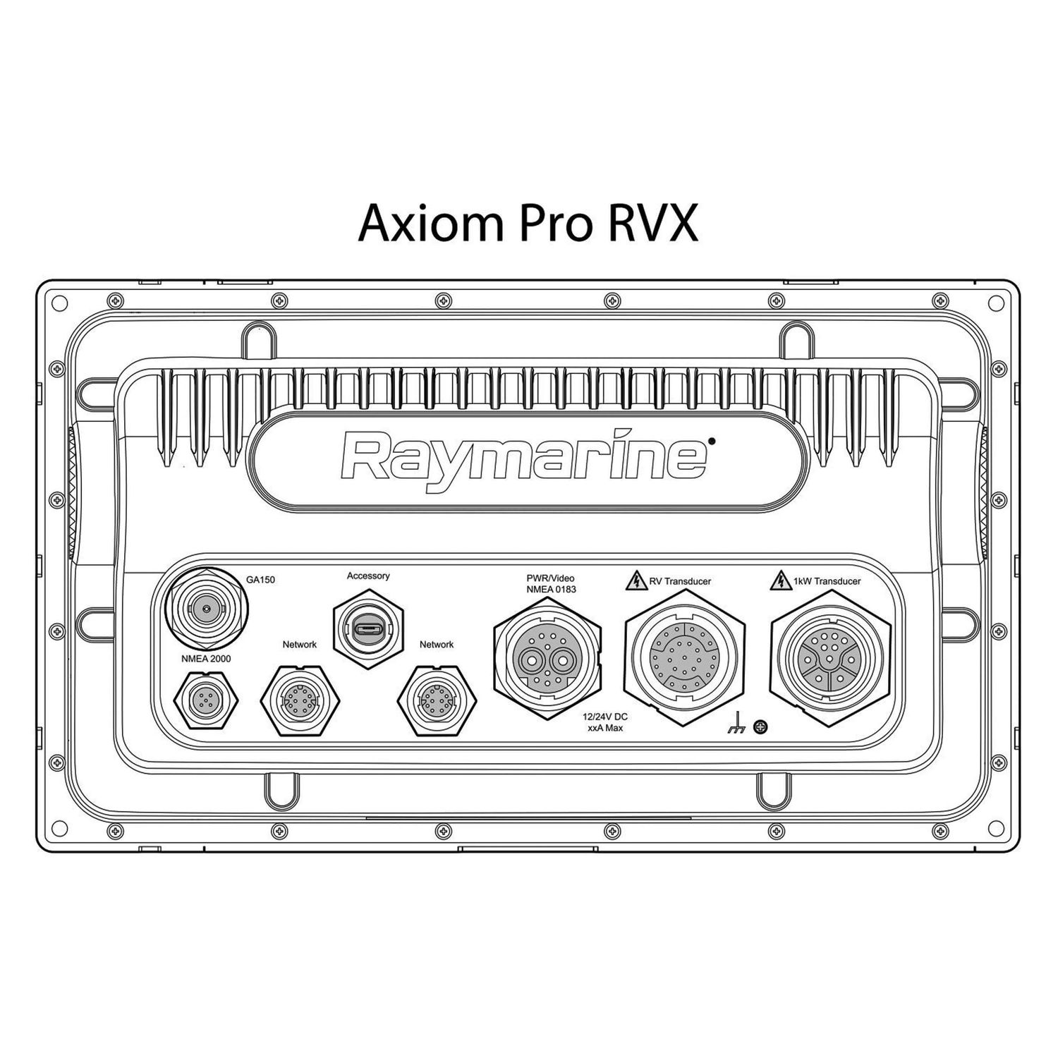 Raymarine Axiom Pro 12RVX Plotter/Ekkolod