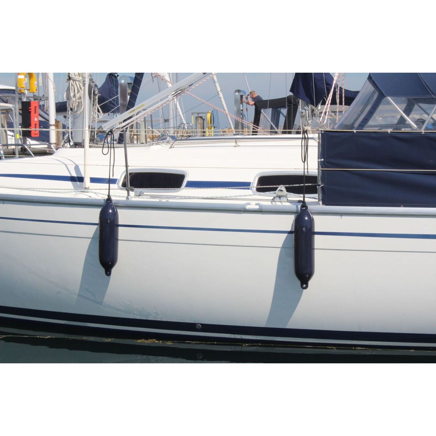 Dan-Fender Yacht Navy/Svart