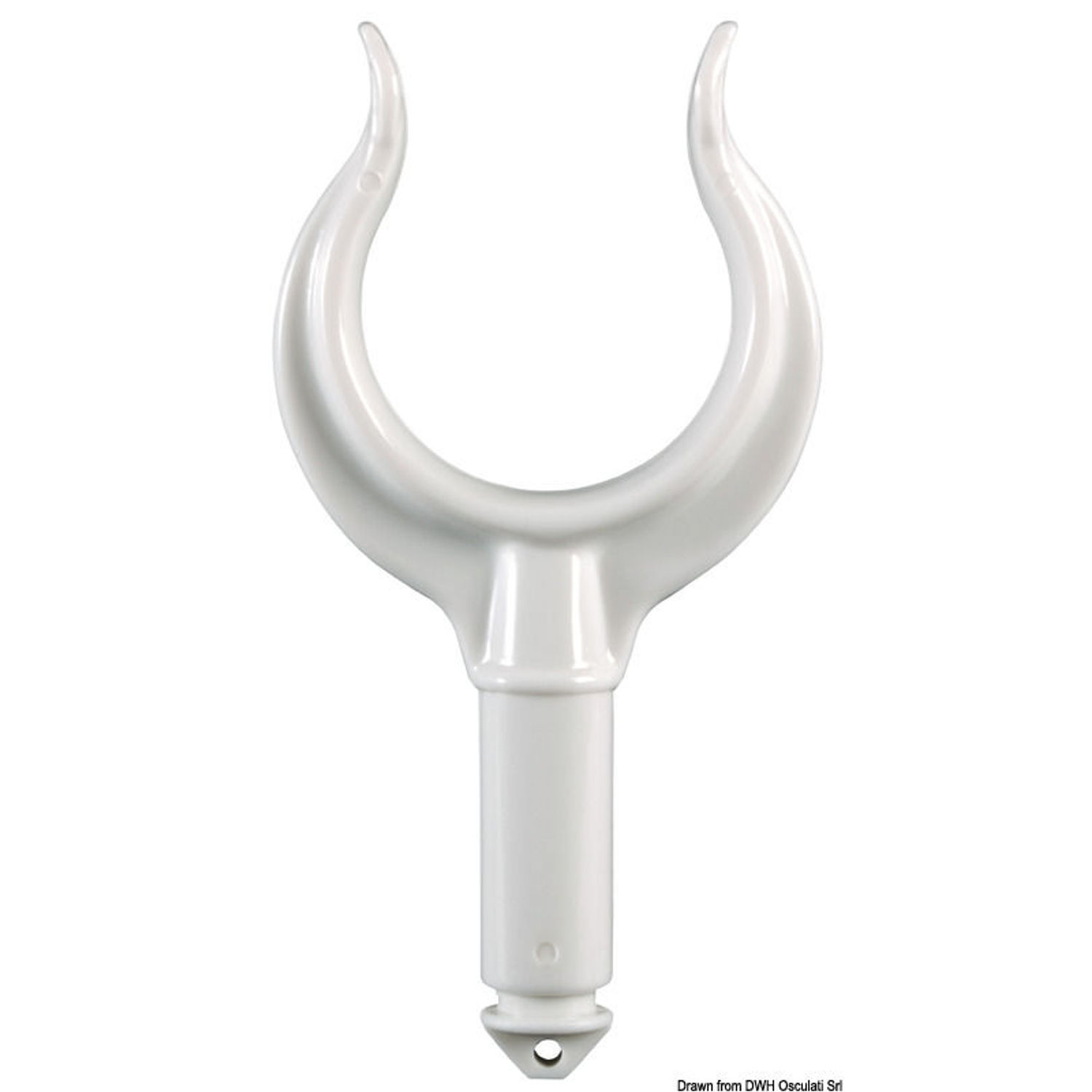 Jarnfordlings åregaffel Delrin 45x38 mm