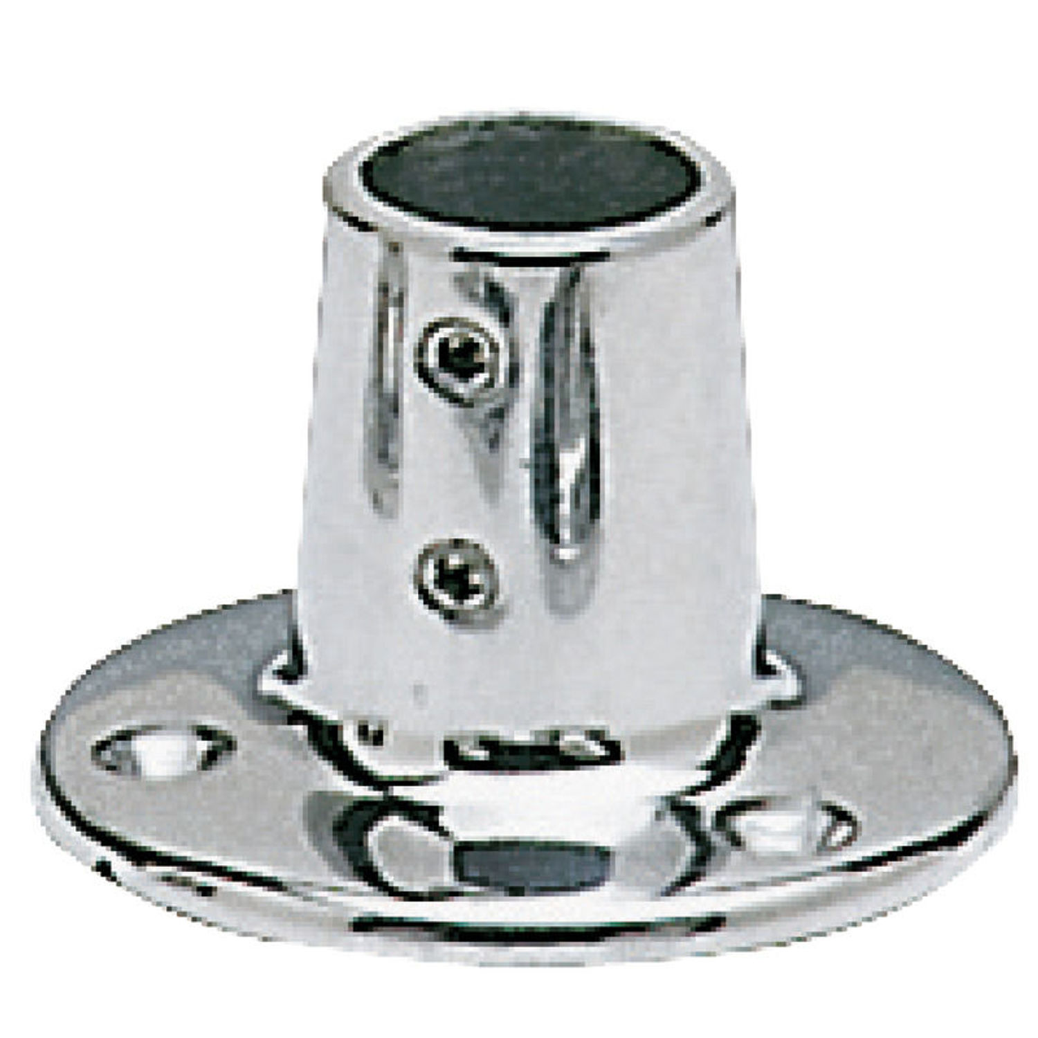 Pulpitfeste AISI316 rundt 60° 25 mm