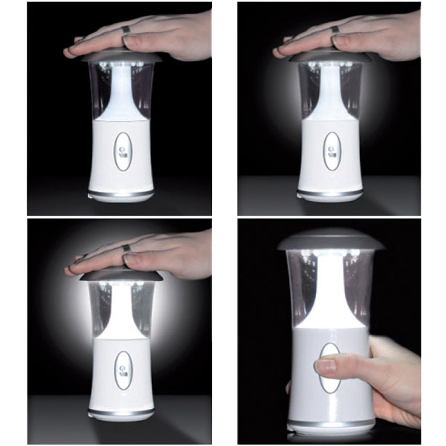 1852 bordlampe 12 LED Ø5mm excl. 4xaa batterier