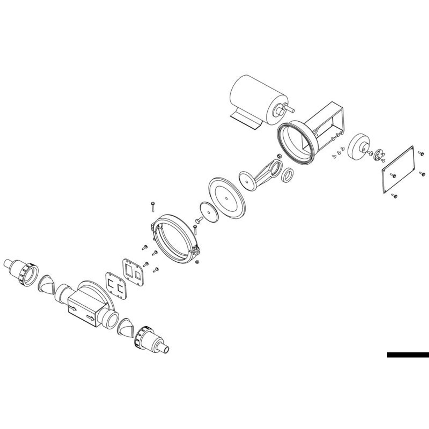 Gråvattenpump flöde 22 l/m 24V