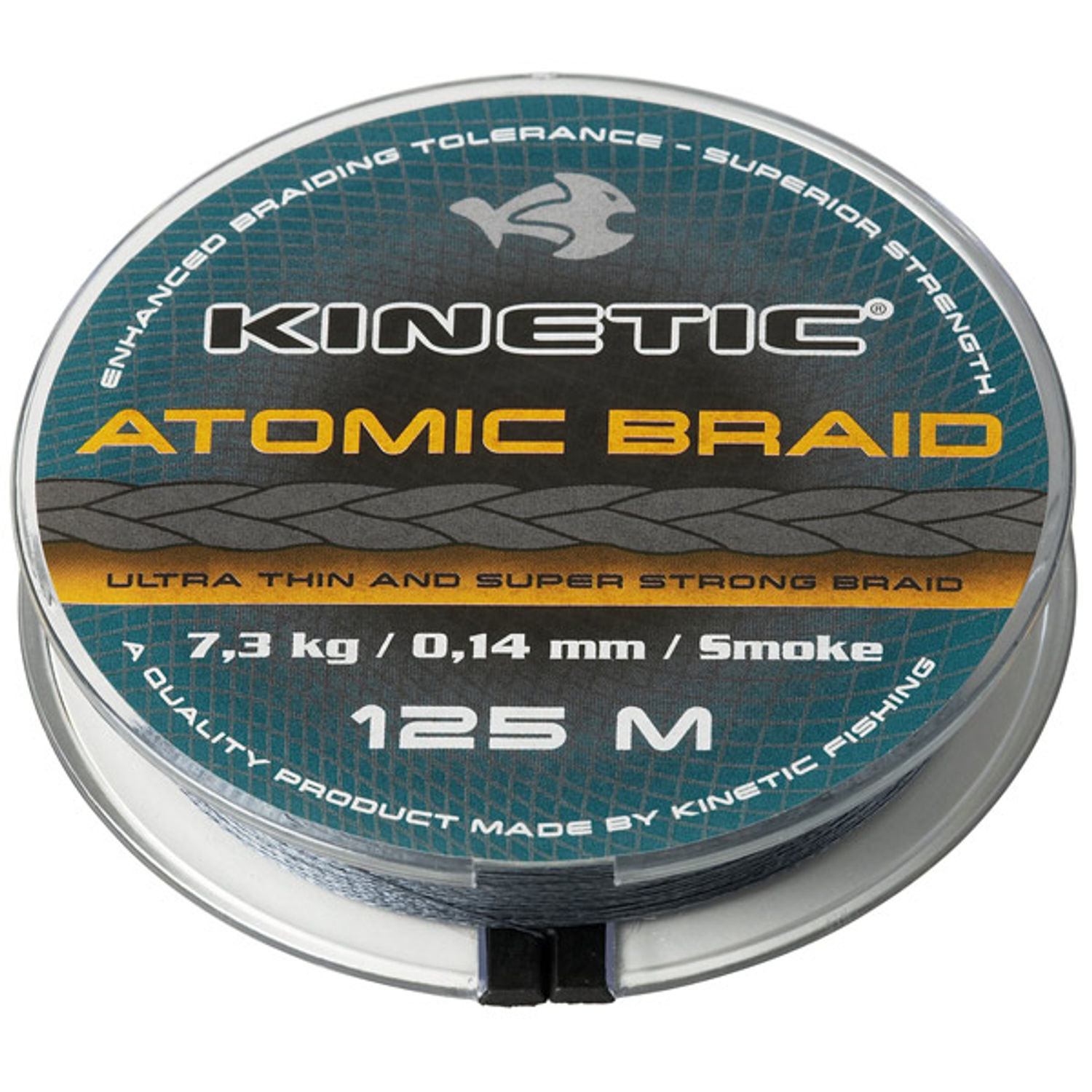 Kinetic Atomic Braid 0,30mm 125m 19kg, bruk 1044057