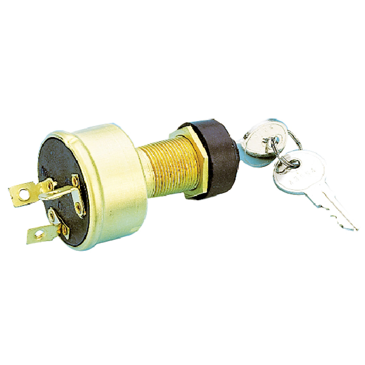 Tenningslås 3 posisjoner med gummi og messinghus