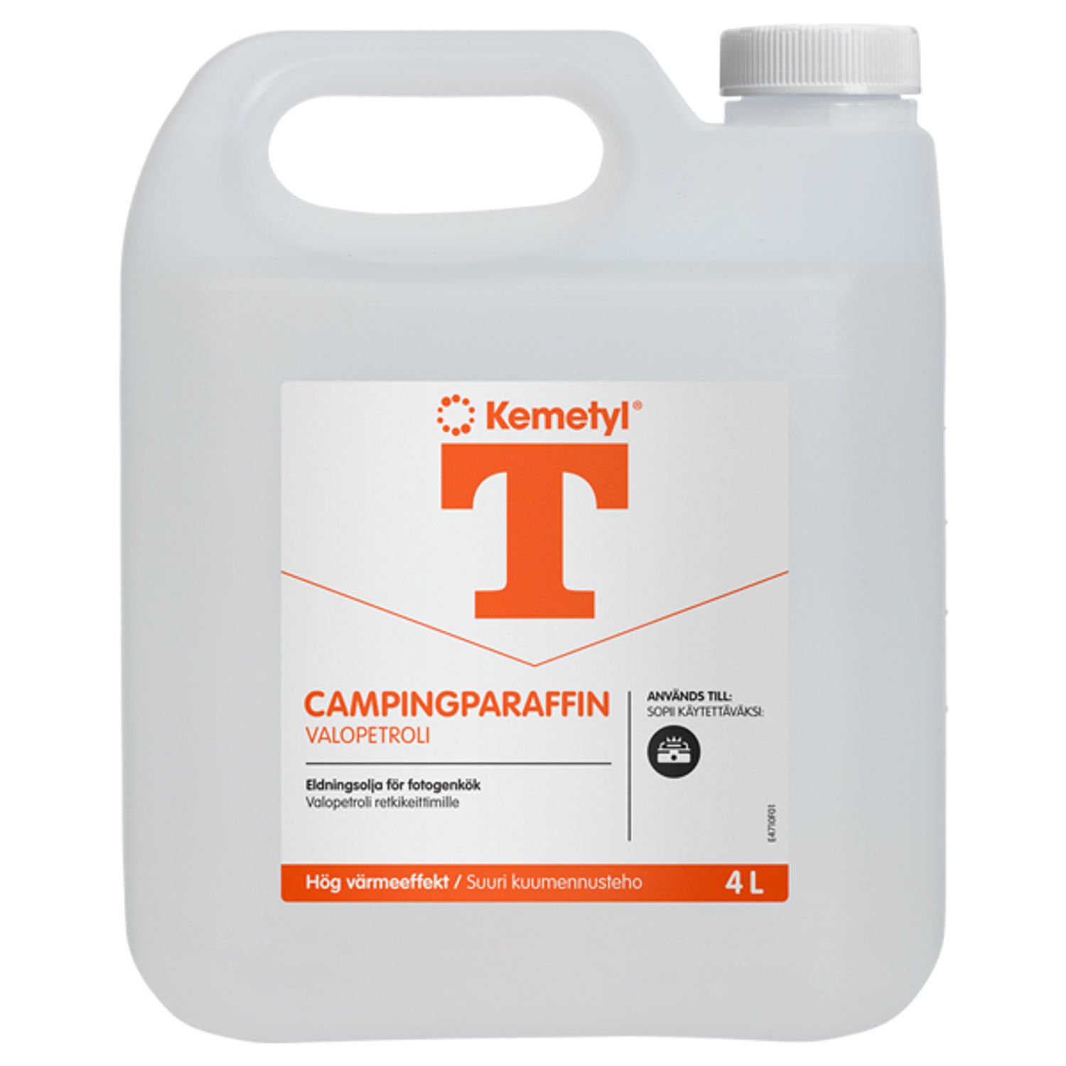 Kemetyl Camping parafinolje 4L Kemetyl Camping parafinolje 4L