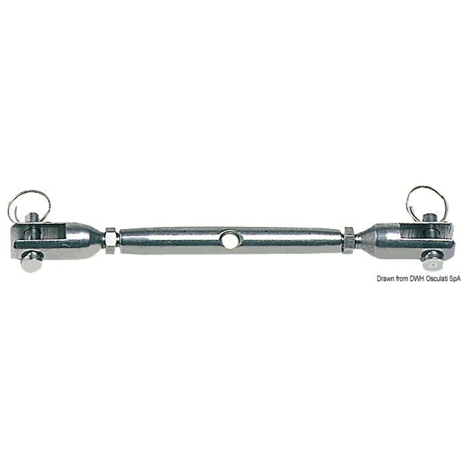 Strekkfisk AISI 316 5 mm