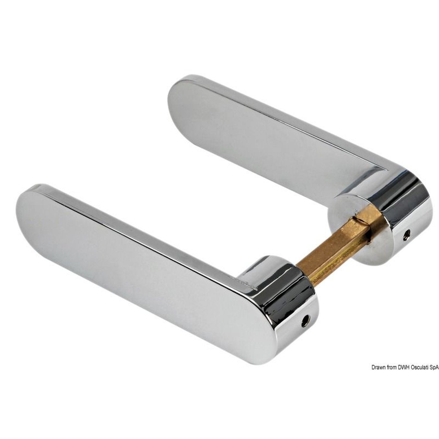 Nauta R kahva kiillotettu AISI316 8 mm