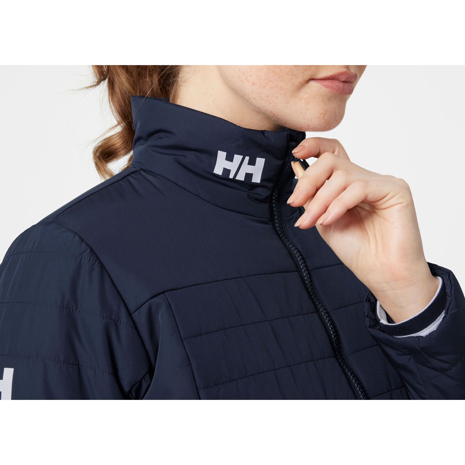 Helly Hansen 2.0 Crew Isoleringsjacka Dam Marinblå