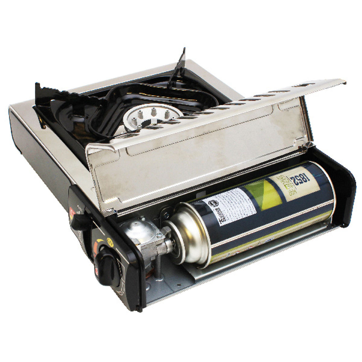 1852 gassbrenner 2,5kW - 1. brenner, leveres i plastkoffert