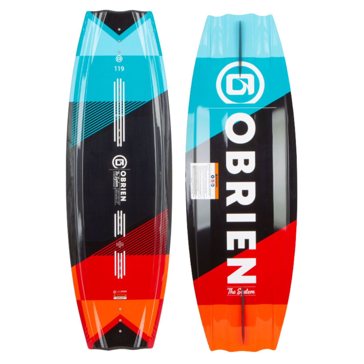 O'brien System 119 Wakeboard , For nybegynner, Ekstra flytende skumkjerne