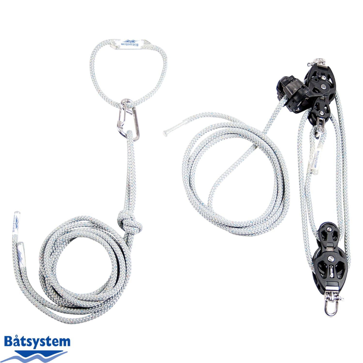 Davit kit 25KIT. For rett akter, med blokk