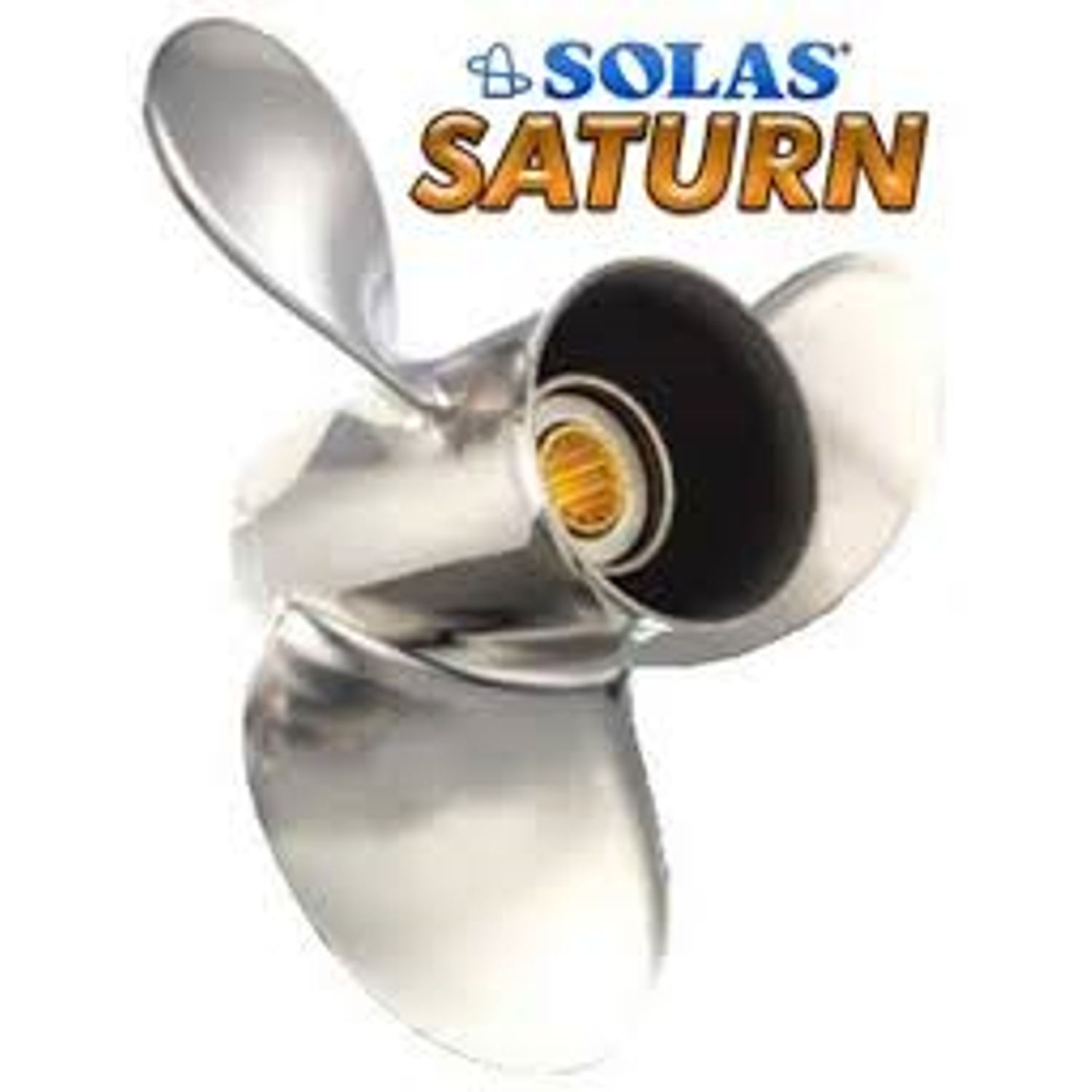 Solas Saturn 9 Stålpropel til Tohatsu