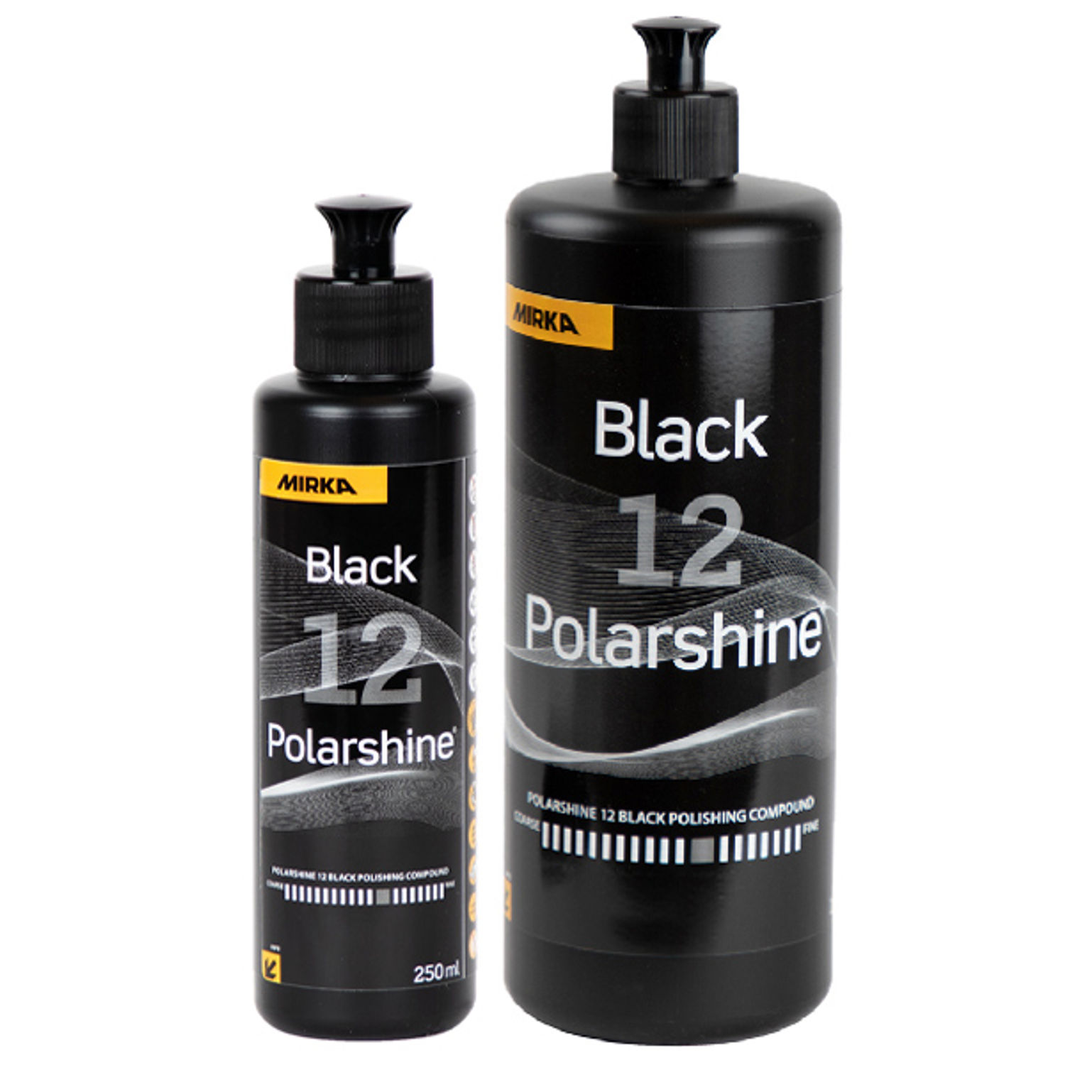 Mirka Polarshine 12 musta kiillotusaine