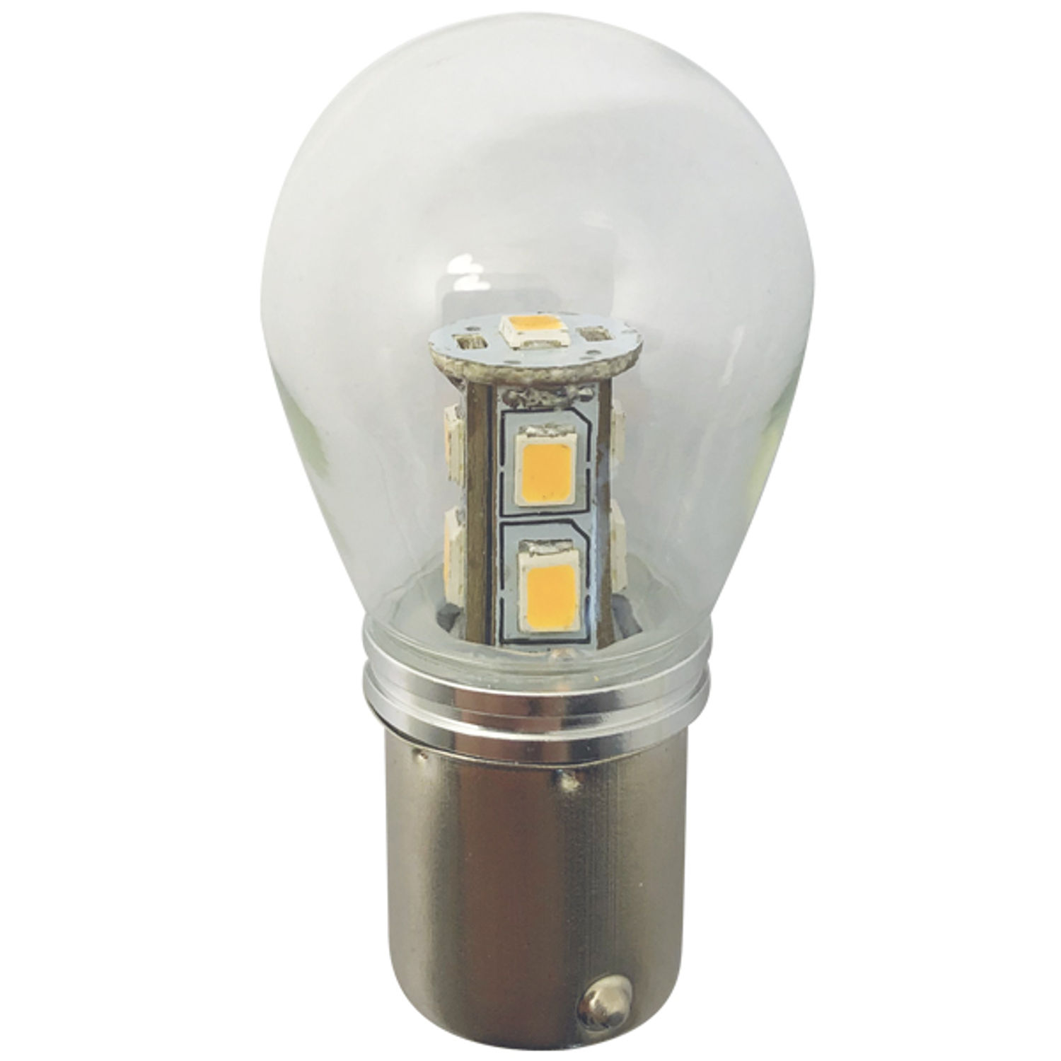 1852 LED bajonet BA15D Ø25x48mm 10-35vdc 1,6/15W - 2 Pak