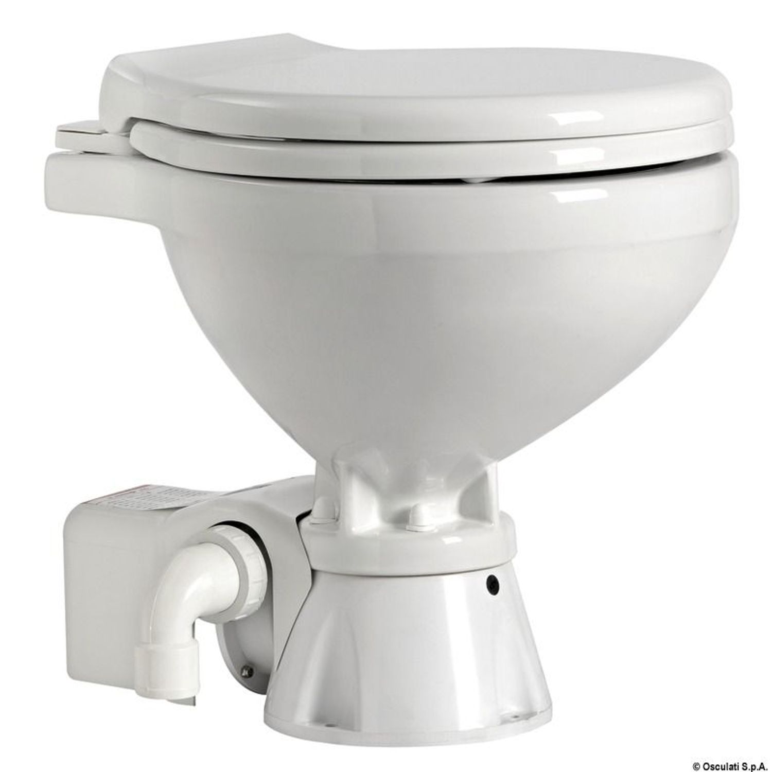 SILENT Compact WC standardskål 12 V